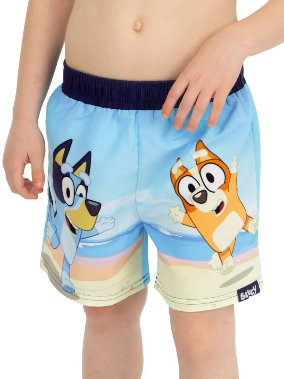 Character Blue Bingo Swimming 100% Cotton Trunks Sale