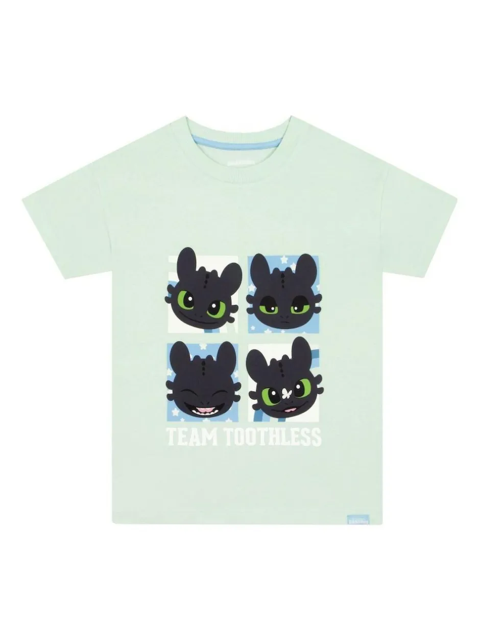 Character Green How To Train Your Dragon Toothless T-Shirt Clearance