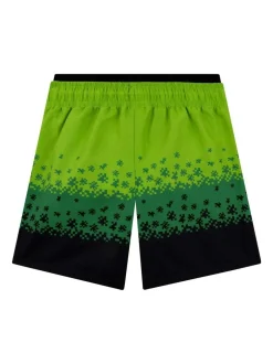 Character Green Minecraft Creeper Swimming Trunks Clearance