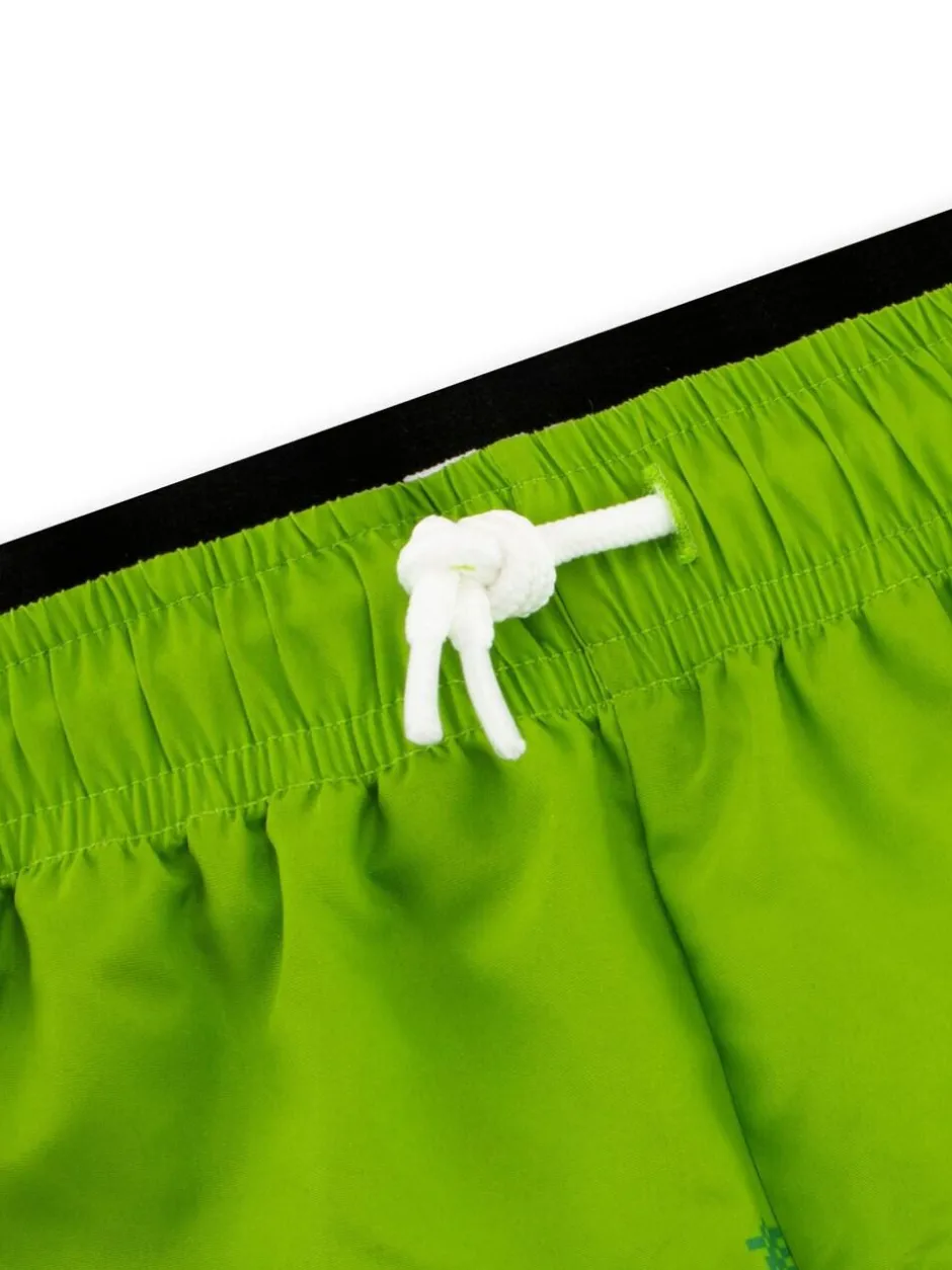 Character Green Minecraft Creeper Swimming Trunks Clearance
