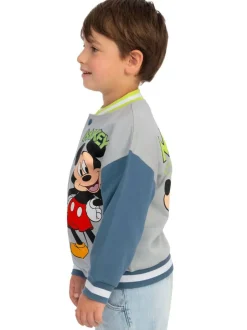 Character Grey Disney Mickey Mouse Bomber Jacket Clearance