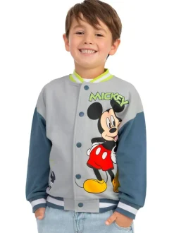 Character Grey Disney Mickey Mouse Bomber Jacket Clearance