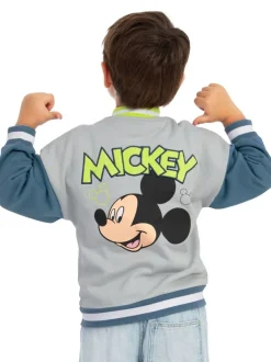 Character Grey Disney Mickey Mouse Bomber Jacket Clearance