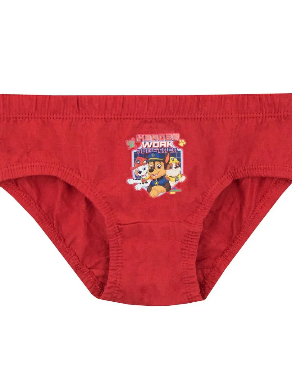 Character Multi Paw Patrol 100% Cotton Briefs 3 Pack Discount