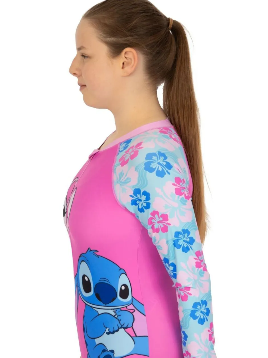 Character Pink Disney Lilo And Stitch & Angel Swimsuit Best