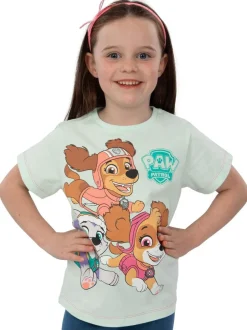 Character Pink Girls PAW Patrol T-Shirts 2 Pack Hot