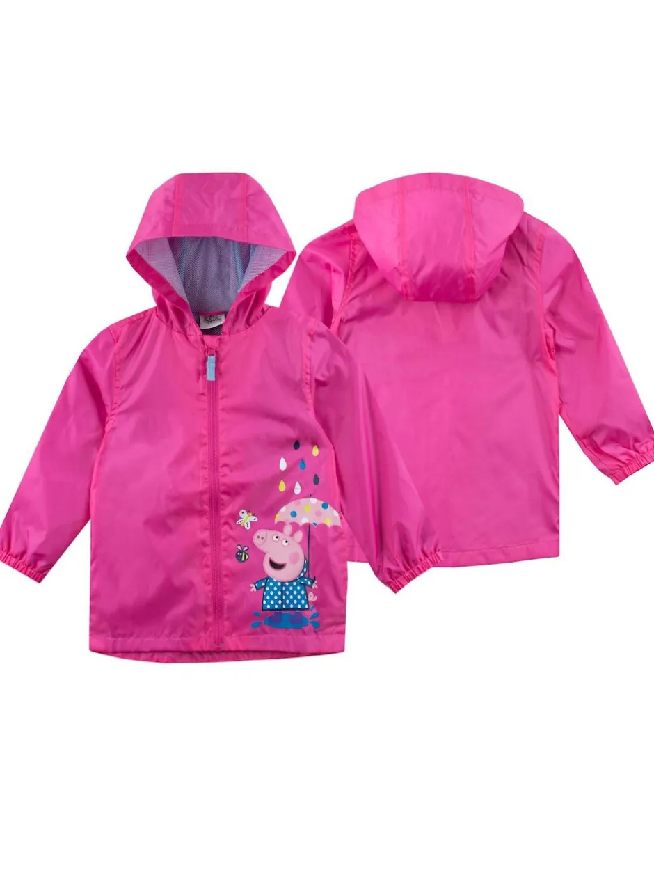 Character Pink Girls Peppa Pig Jacket Outlet