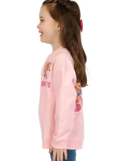 Character Pink PAW Patrol Skye Glitter 100% Cotton Sweatshirt Clearance