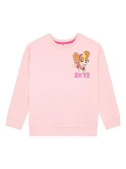 Character Pink PAW Patrol Skye Glitter 100% Cotton Sweatshirt Clearance