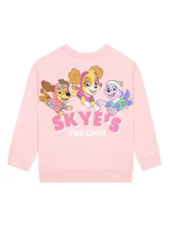 Character Pink PAW Patrol Skye Glitter 100% Cotton Sweatshirt Clearance