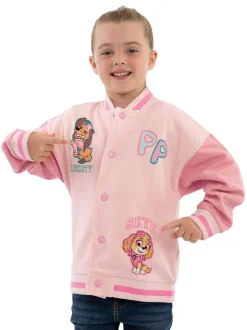 Character Pink PAW Patrol Liberty And Skye Varsity Jacket Sale