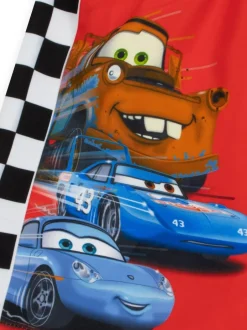 Character Red Disney Cars Lightning McQueen Print Swim Shorts New