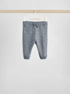Next Charcoal Grey & Cream Baby Sweatshirt & Joggers 6 Piece Set (0mths-2yrs) Charcoal Grey & Cream Clearance