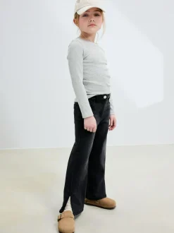 Next Flare Jeans (3-16yrs) Charcoal Grey Sale