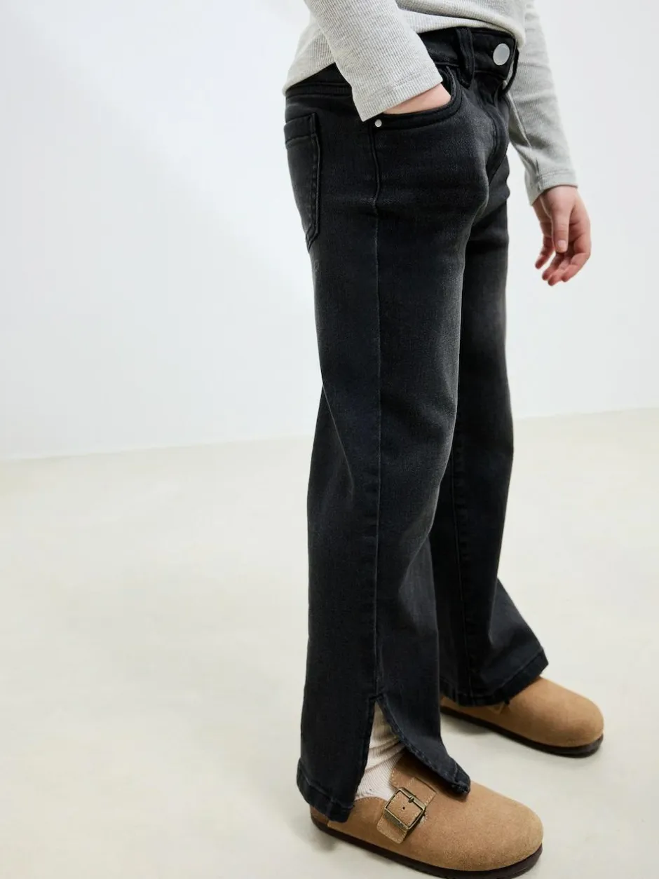 Next Flare Jeans (3-16yrs) Charcoal Grey Sale