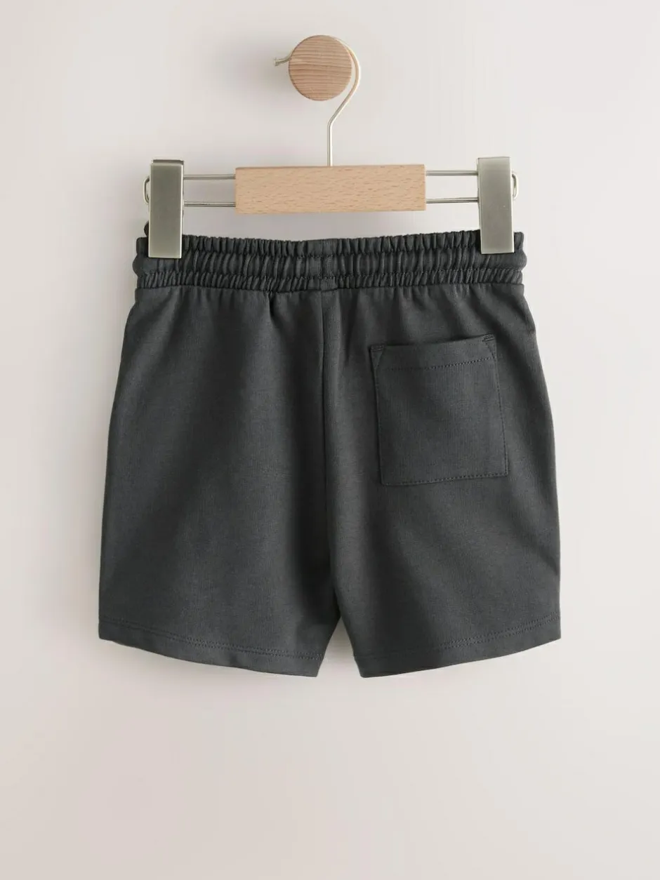 Next Charcoal Grey Jersey Shorts (3mths-7yrs) Discount