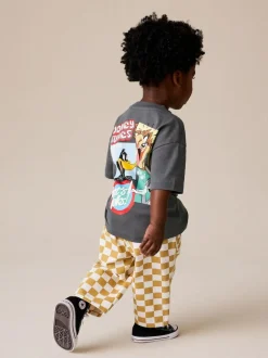 Next Charcoal Grey Looney Tunes Short Sleeve T-Shirt (3mths-8yrs) Best