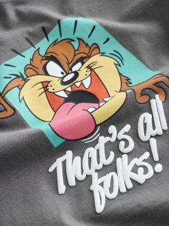 Next Charcoal Grey Looney Tunes Short Sleeve T-Shirt (3mths-8yrs) Best