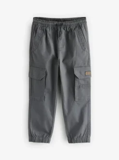 Next Charcoal Grey Loose Fit Cargo Trousers (3-16yrs) Discount