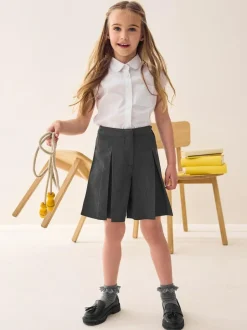 Next School Skort (3-16yrs) Charcoal Grey Hot