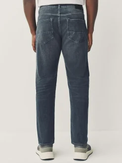 Next Charcoal Grey Slim Fit Authentic Stretch Denim Jeans Hot