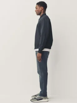 Next Charcoal Grey Slim Fit Authentic Stretch Denim Jeans Hot