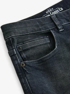 Next Charcoal Grey Slim Fit Authentic Stretch Denim Jeans Hot