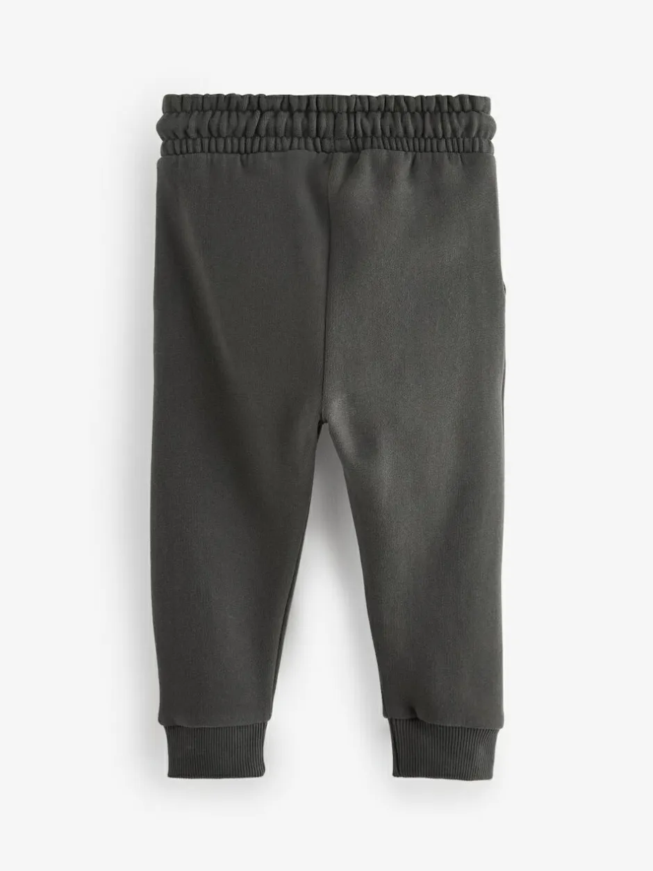 Next Charcoal Grey Slim Fit Soft Touch Jersey Joggers (3mths-7yrs) Discount