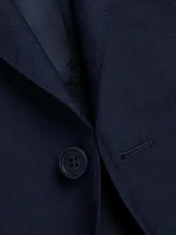 Charles Tyrwhitt Blue Slim Fit Italian Luxury Jacket Sale