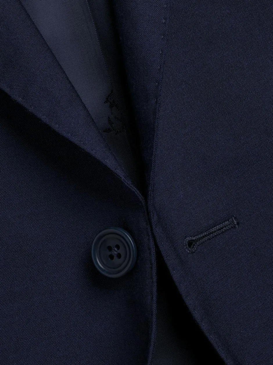 Charles Tyrwhitt Blue Slim Fit Italian Luxury Jacket Sale