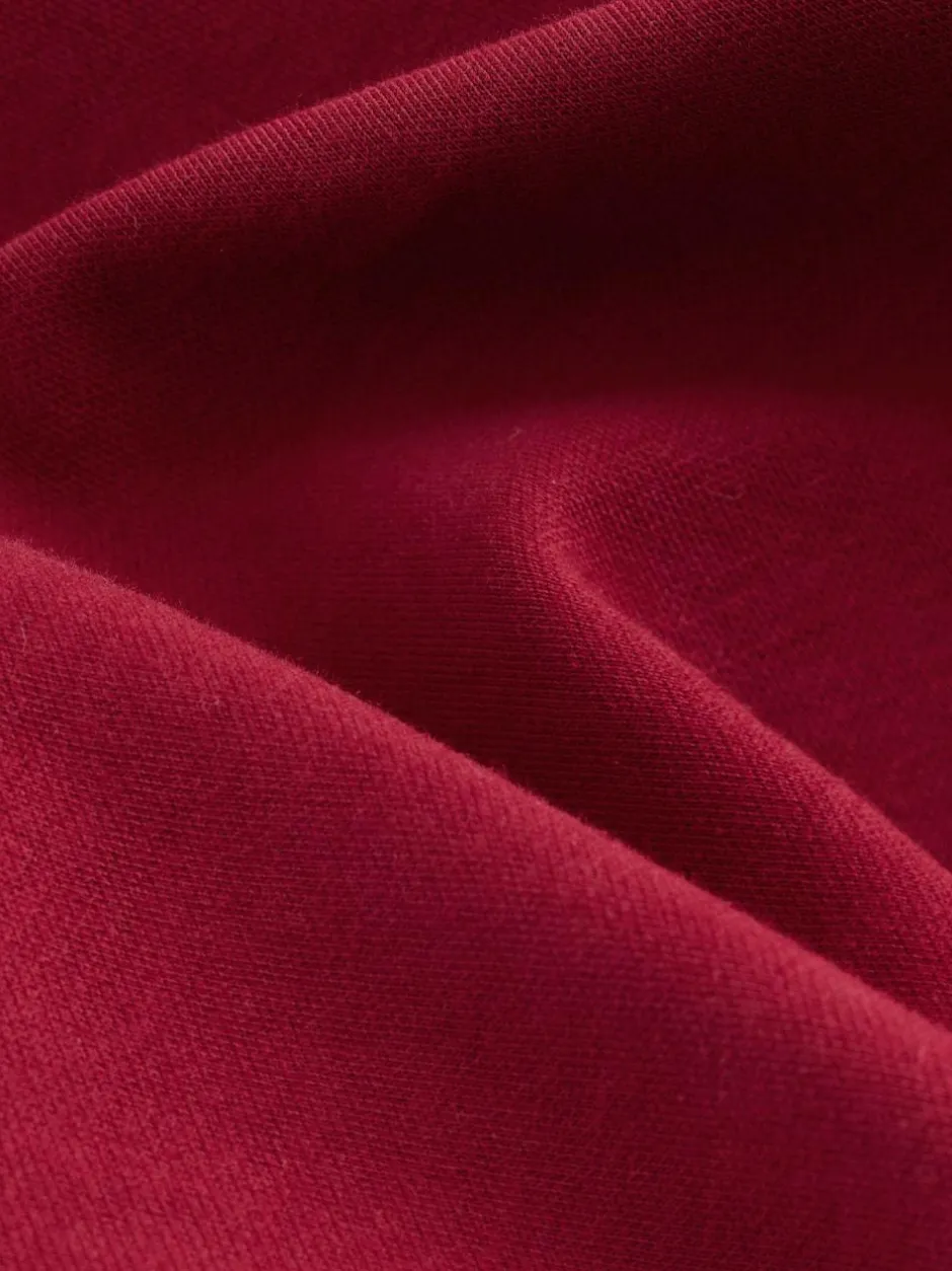 Next Cherry Red Long Sleeve Heavyweight Crew Neck T-Shirt