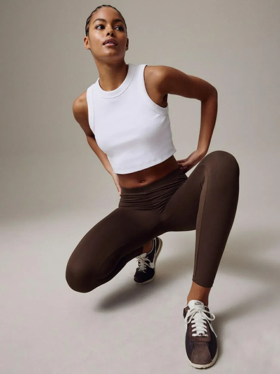 Next Chocolate Brown Full Length Leggings Clearance