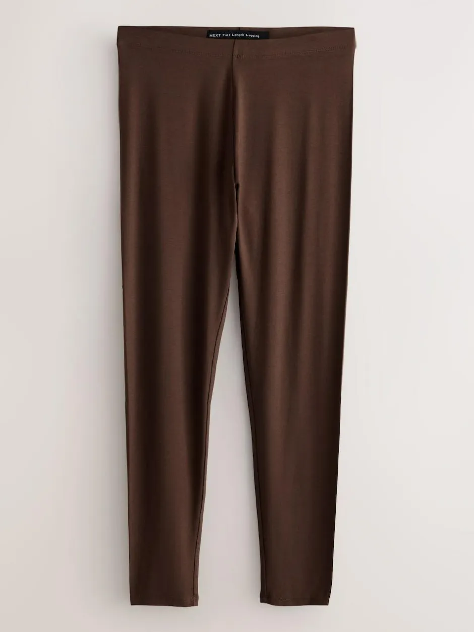 Next Chocolate Brown Full Length Leggings Clearance
