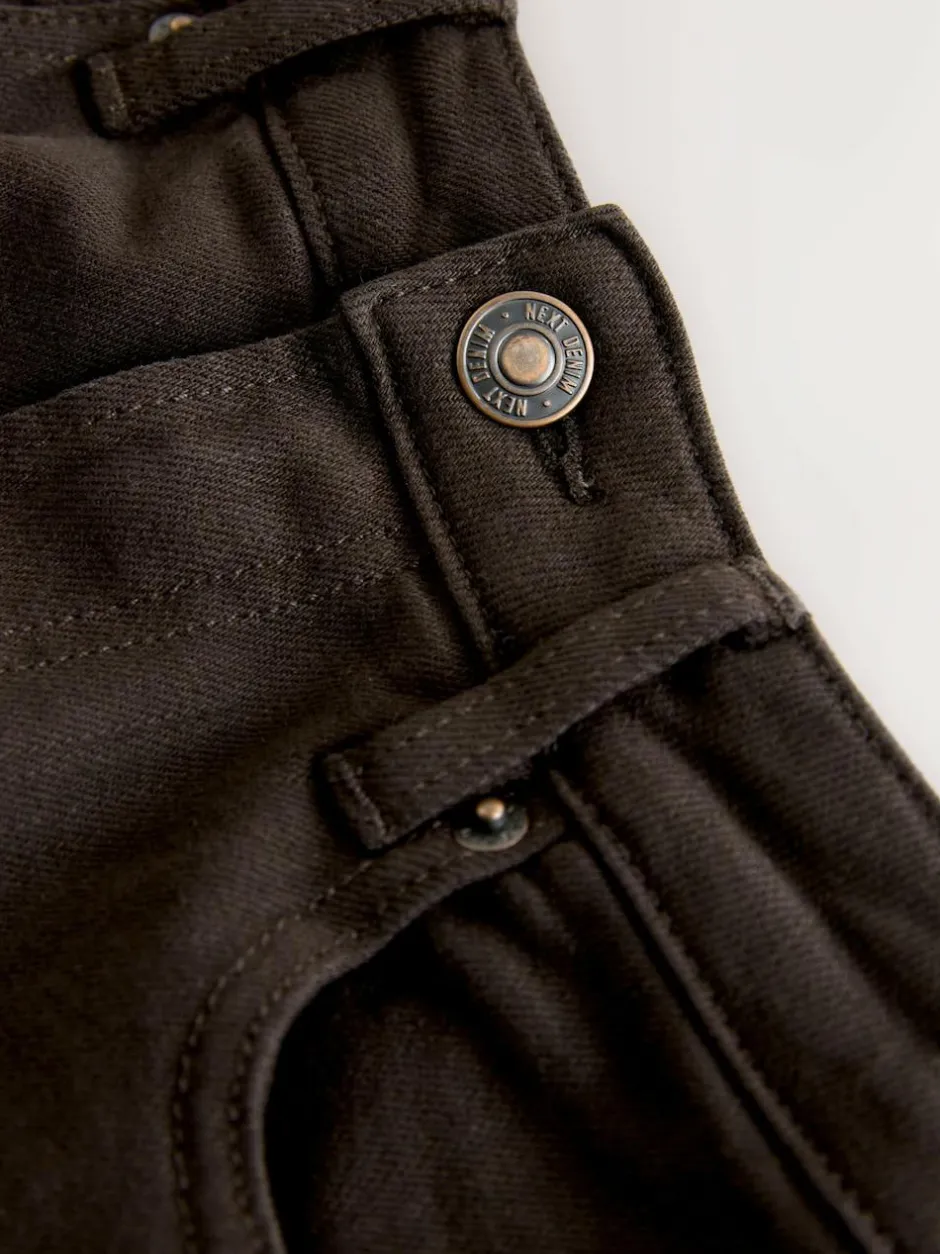 Next Hourglass Mid Rise Skinny Jeans Chocolate Brown Hot