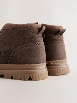 Next Chocolate Brown Lace-Up Boots Hot