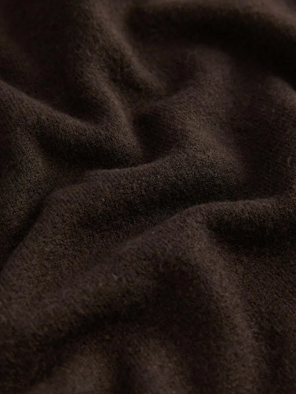Next Chocolate Brown Supersoft V-Neck Cardigan With Pockets Hot