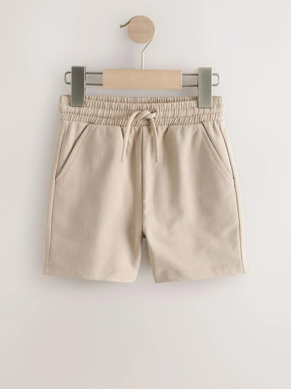 Next Jersey Shorts 3 Pack (3mths-7yrs) Chocolate Brown/Black/Stone/Grey Hot