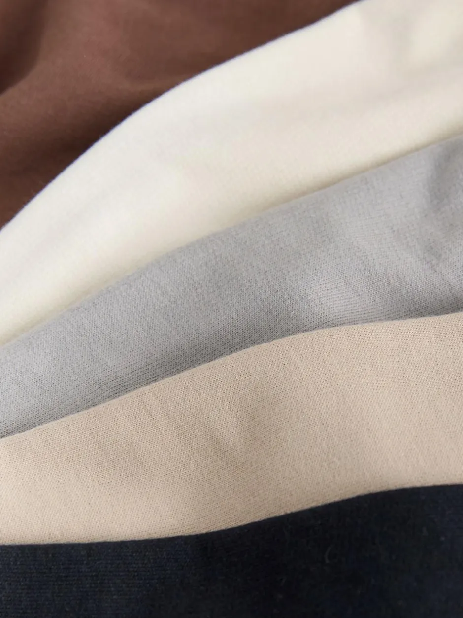 Next Jersey Shorts 3 Pack (3mths-7yrs) Chocolate Brown/Black/Stone/Grey Hot