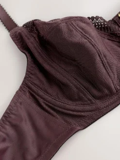 Next DD-H Side Support Wired Full Cup Bra Chocolate Online
