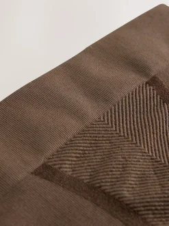 Next High Waist Thong Seamless Firm Tummy Control Shaping Briefs Chocolate Nude New