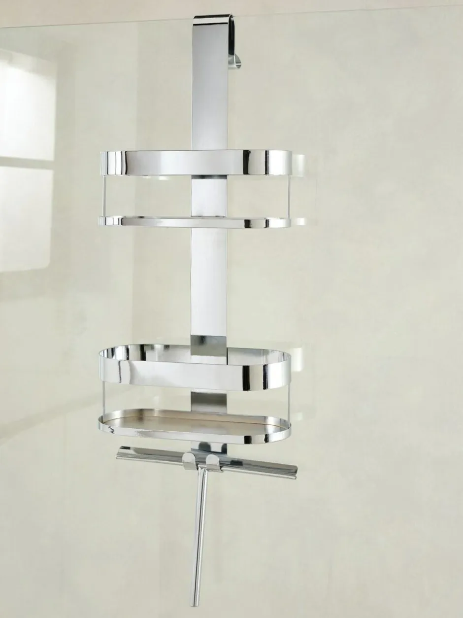 Next Shower Caddy with Wiper Chrome