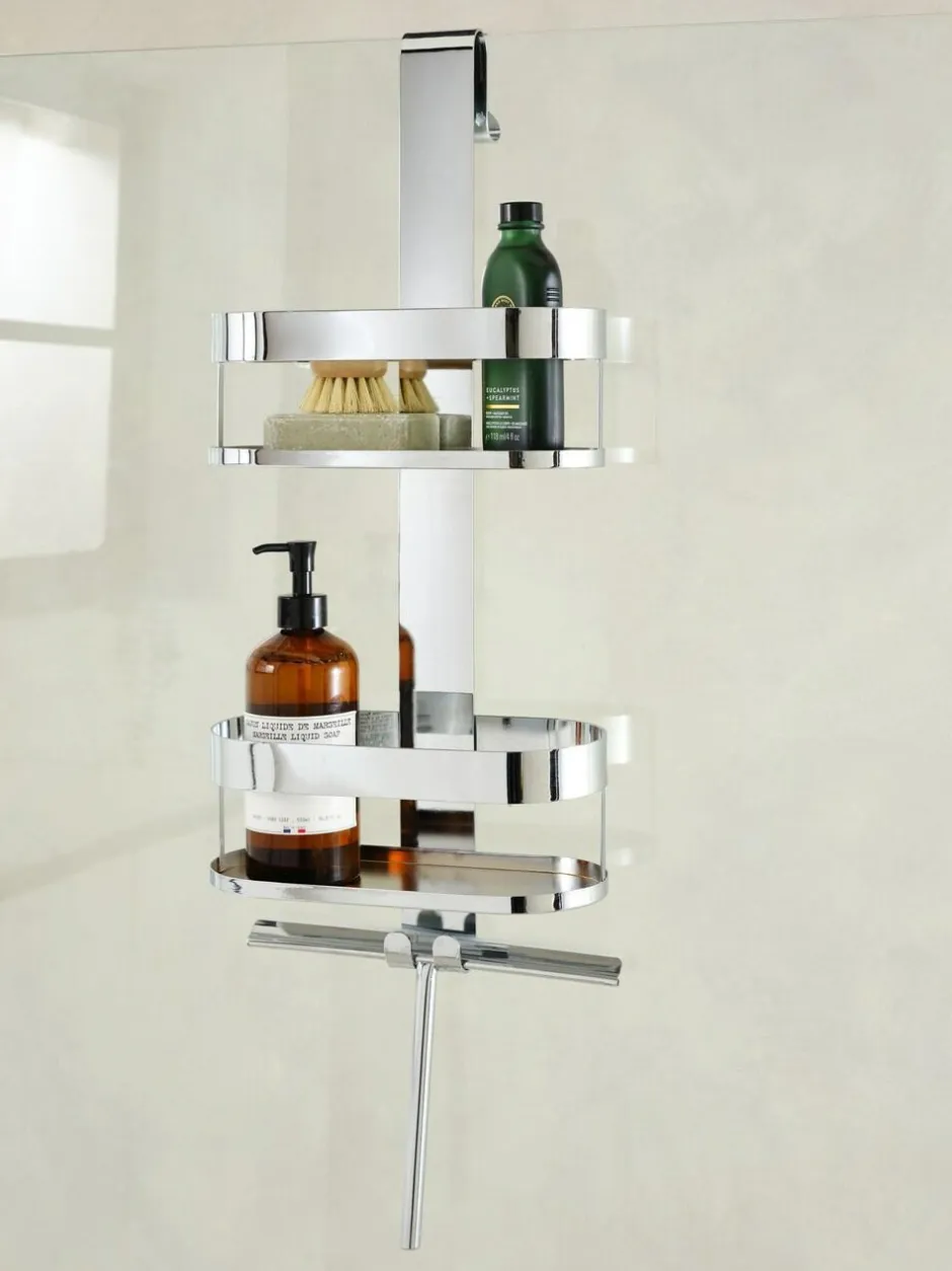 Next Shower Caddy with Wiper Chrome