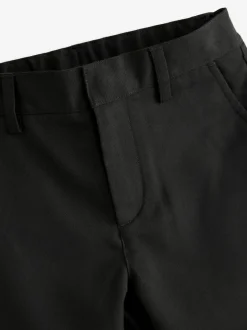 Clarks Black Fastened School Trousers with Stretch Discount