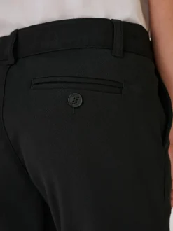 Clarks Black Slim Fit Boys Fastening School Trousers Online