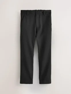 Clarks Black Slim Fit Boys Fastening School Trousers Online