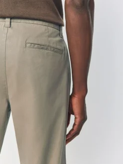 Next Clay Slim Fit Stretch Chinos Trousers Clearance