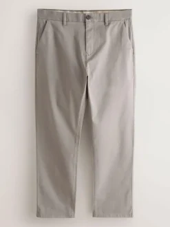 Next Clay Straight Fit Stretch Chinos Trousers Sale