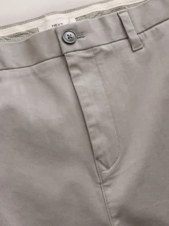 Next Clay Straight Fit Stretch Chinos Trousers Sale