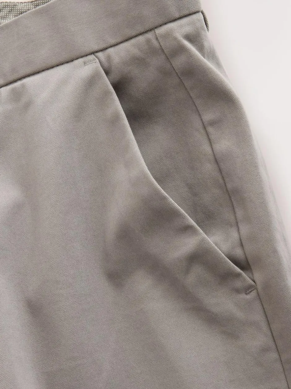Next Clay Straight Fit Stretch Chinos Trousers Sale