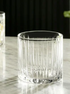 Next Clear Collins Set of 4 Short Tumbler Glasses Clearance